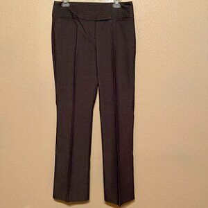 CHADWICKS Dark Grey Pants Wide Waist 3 hook closure Women's Size (8) Vintage